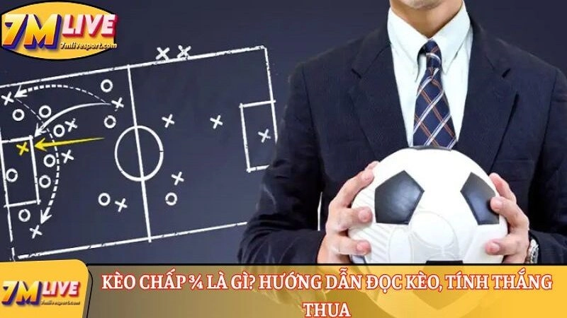 Kèo chấp ¾ là gì? Hướng dẫn đọc kèo, tính thắng thua